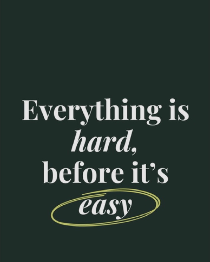 Becoming Fully Funded post: Everything is hard before it is easy